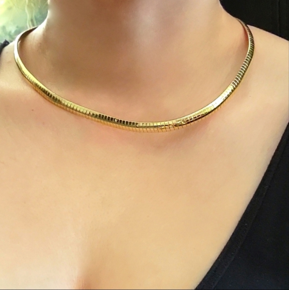 Gold necklace